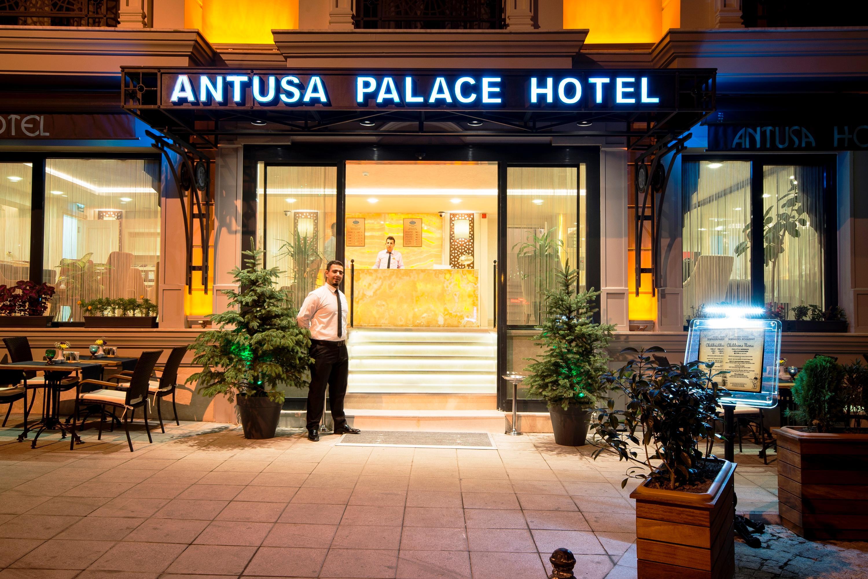 Antusa Palace Hotel&Spa Istanbul Exterior foto